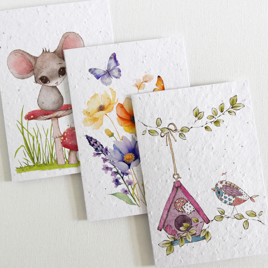 cartes à planter sans texte