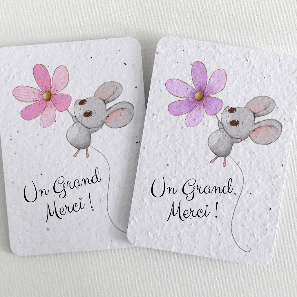 Cartes à Planter Merci 