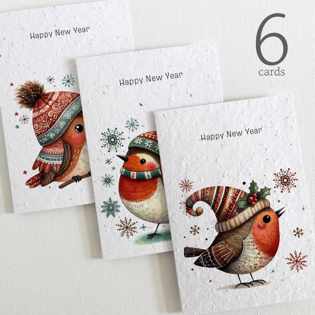 plantable new year cards