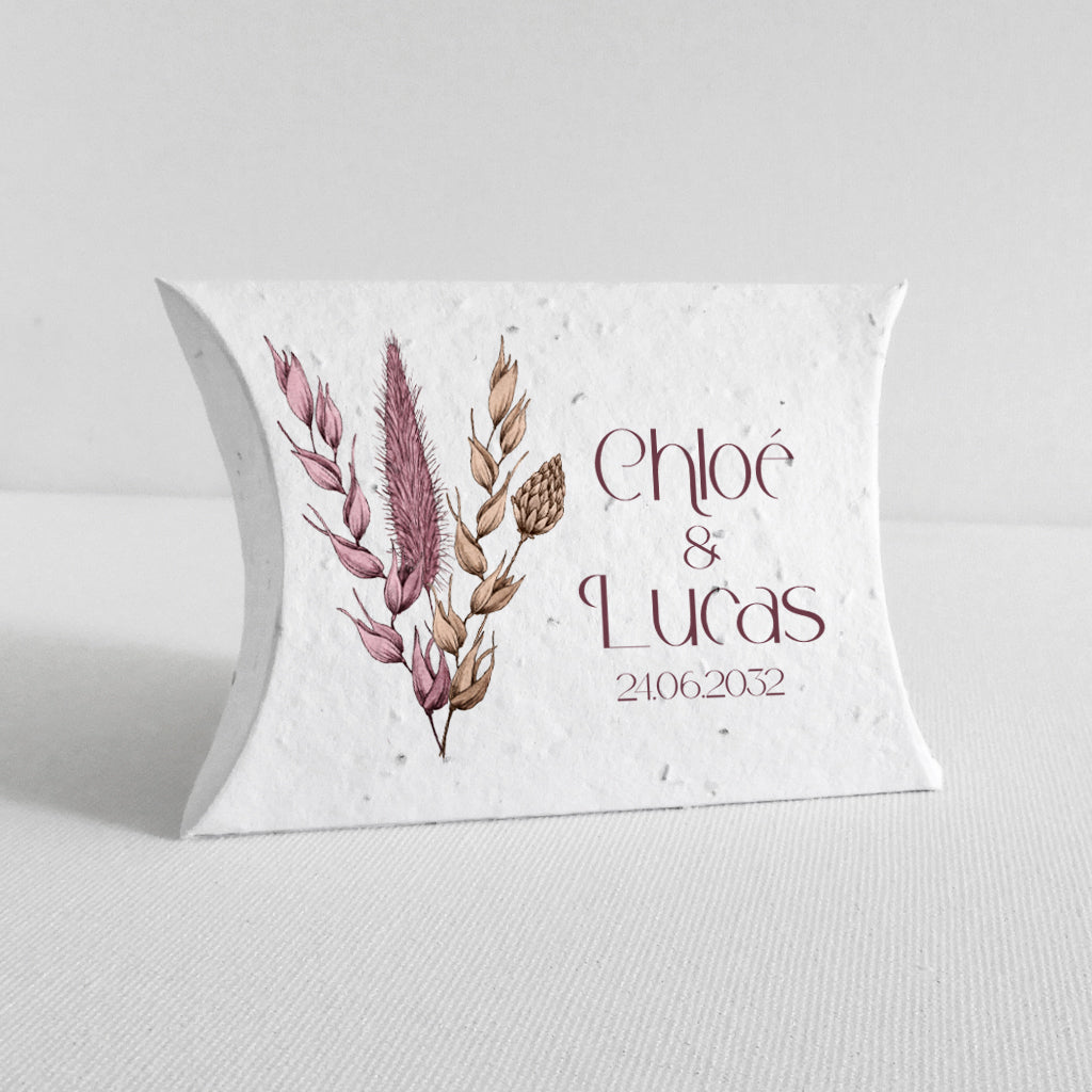boîte dragée papier ensemencé