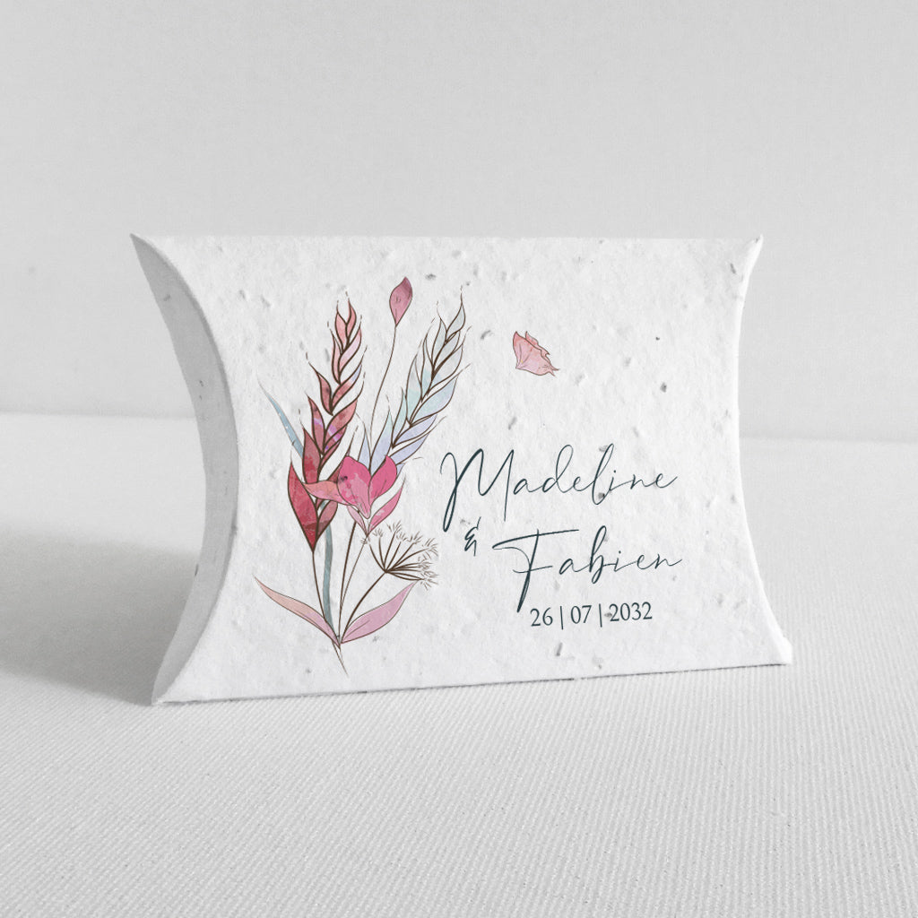boîte cadeau à planter