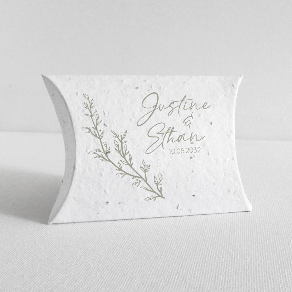 boîte dragée papier ensemencé