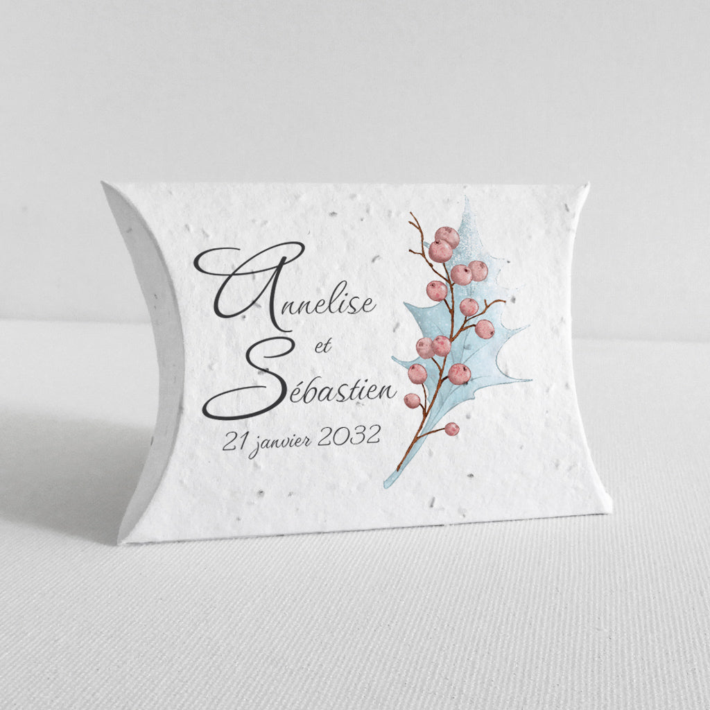 boîte dragée papier ensemencé