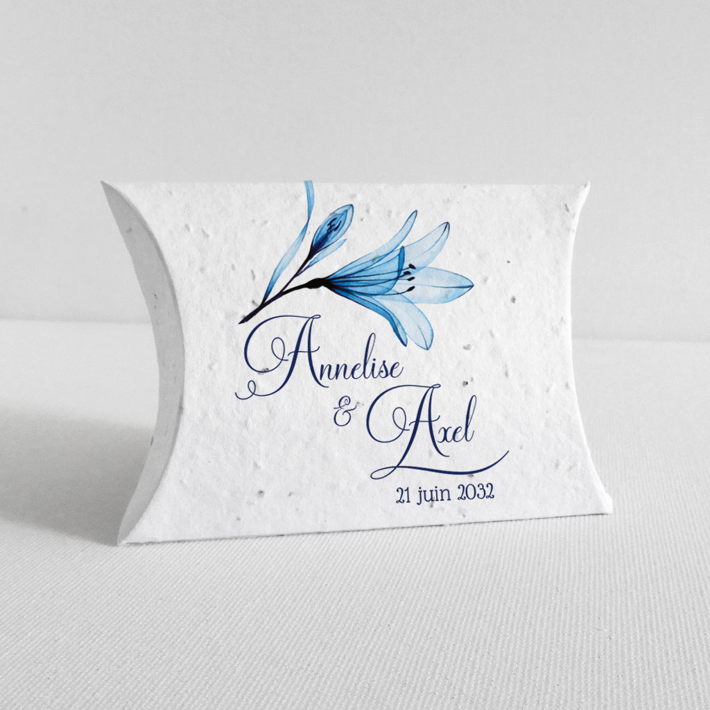 boîte mariage unique et écoresponsable