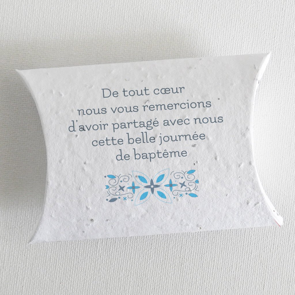 cadeau invité baptême écoresponsable