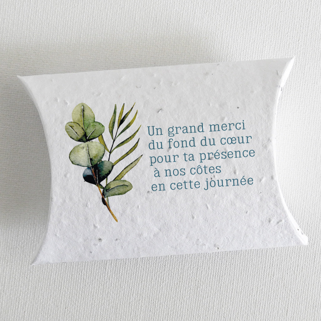 cadeau invité mariage à planter