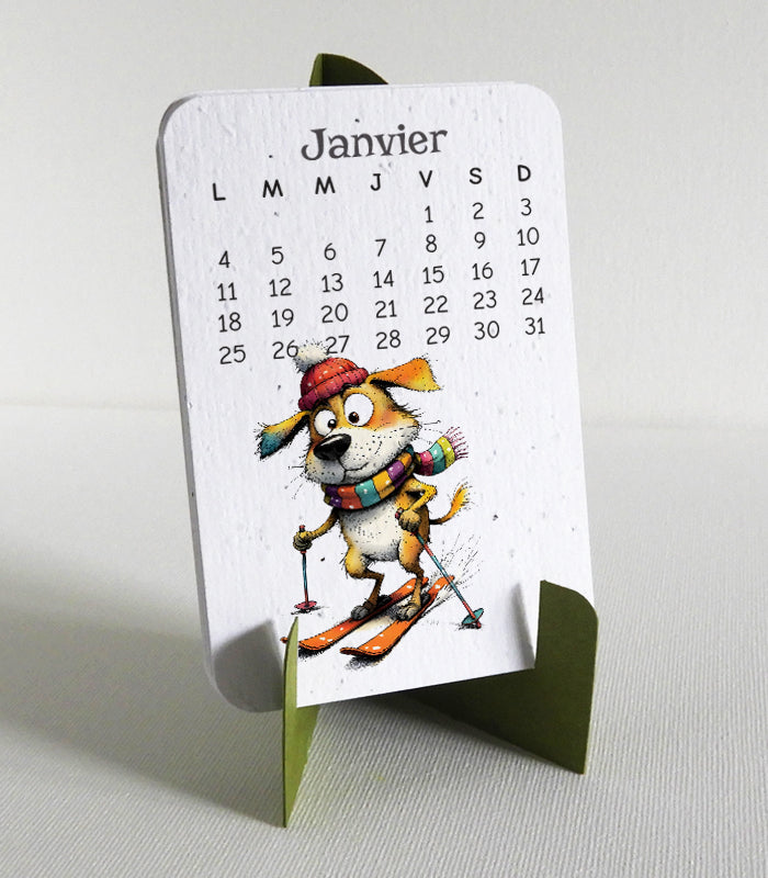 calendrier 2027 à planter