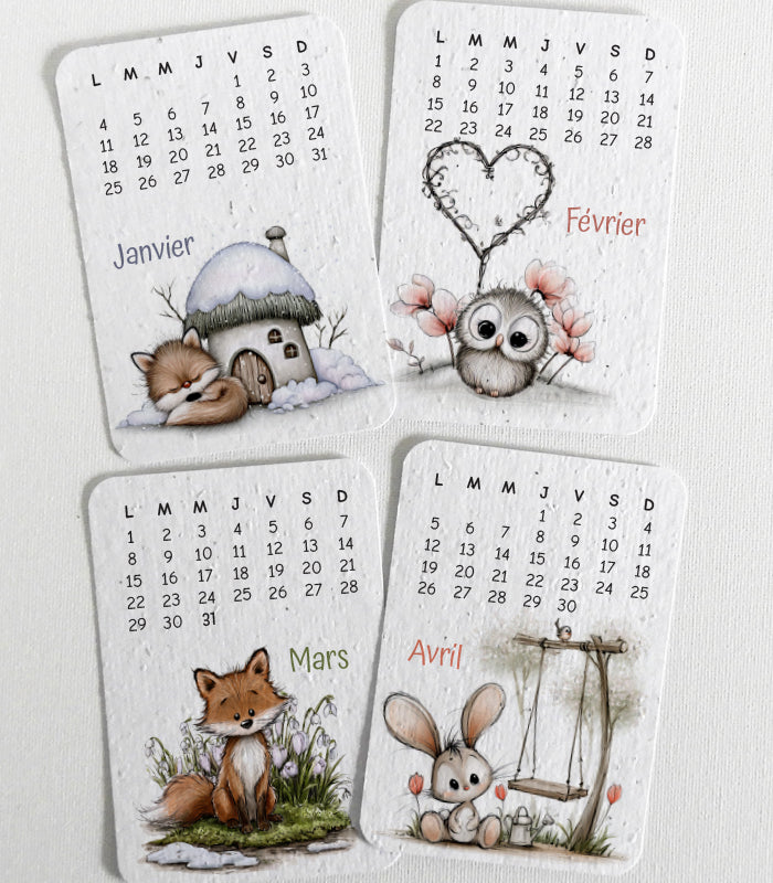 calendrier 2027 à planter