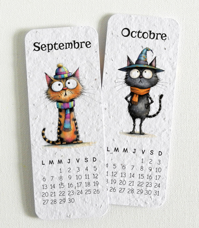 calendrier 2027 papier ensemencé	