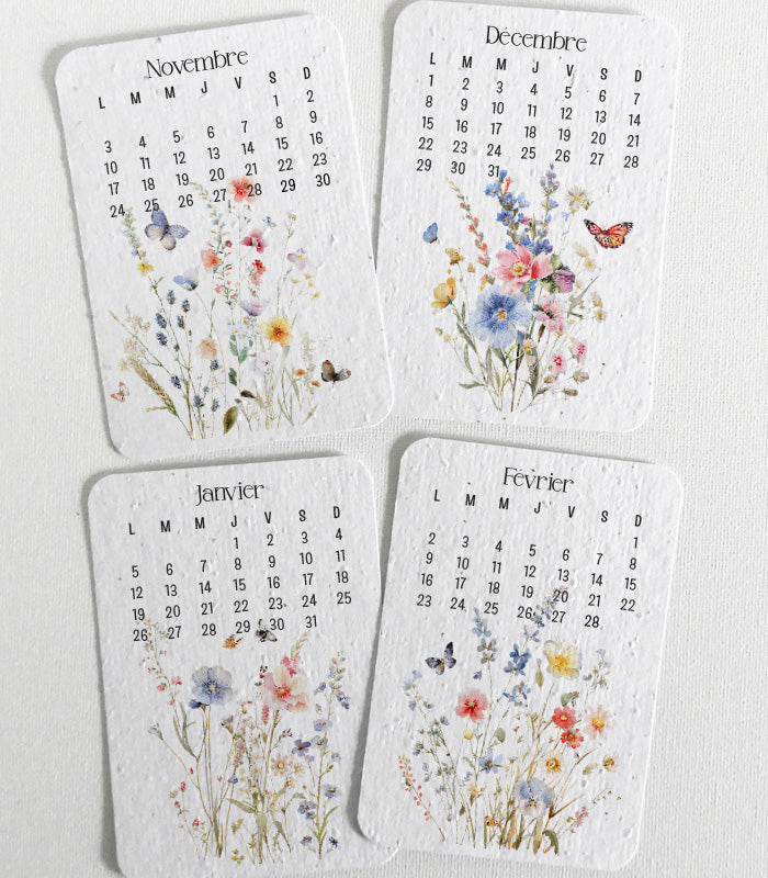 Calendrier à planter bonne fête mamie 