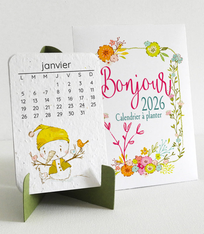 calendrier à planter