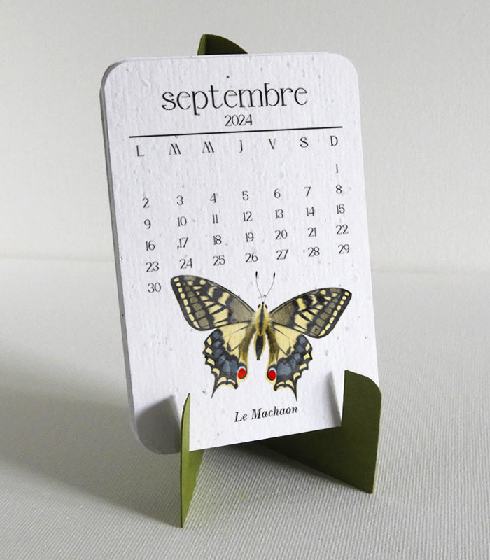 Calendrier à planter année scolaire