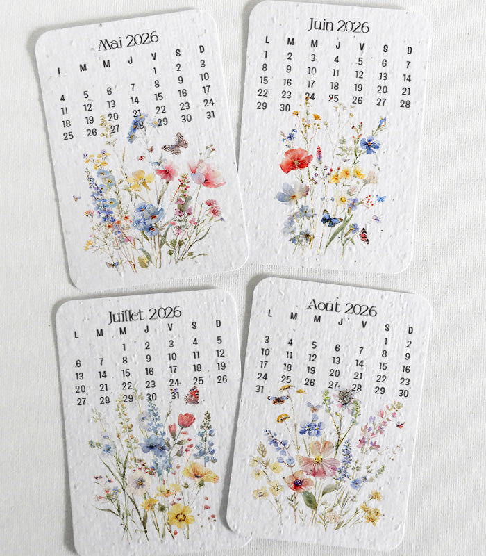 Calendrier scolaire cadeau maîtresse