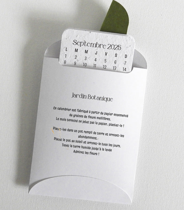Calendrier scolaire merci maîtresse