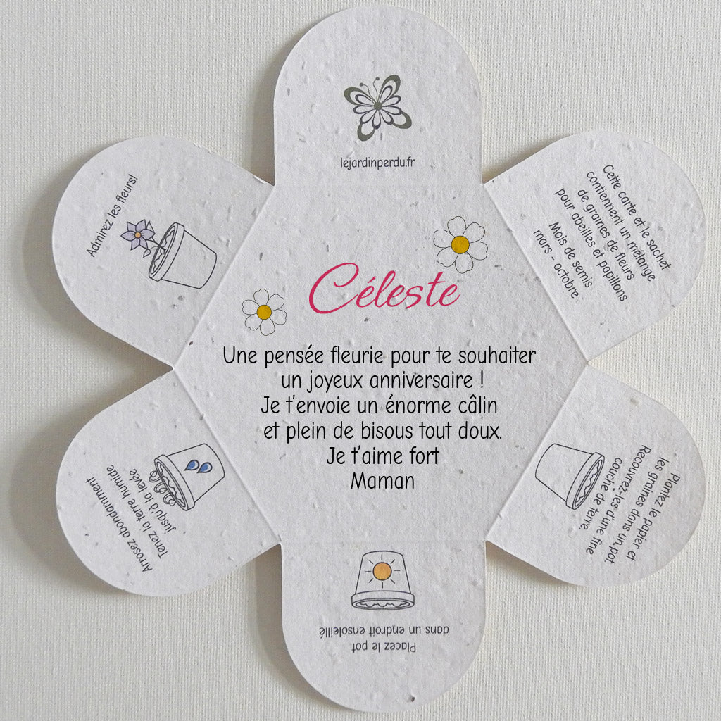 carte à personnaliser joyeux anniversaire