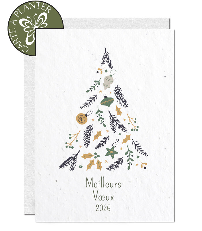 carte à planter bonne année 2026