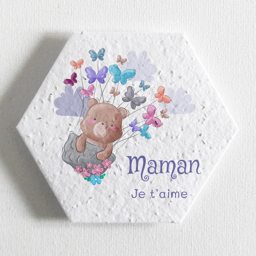 Carte à planter bonne fête maman