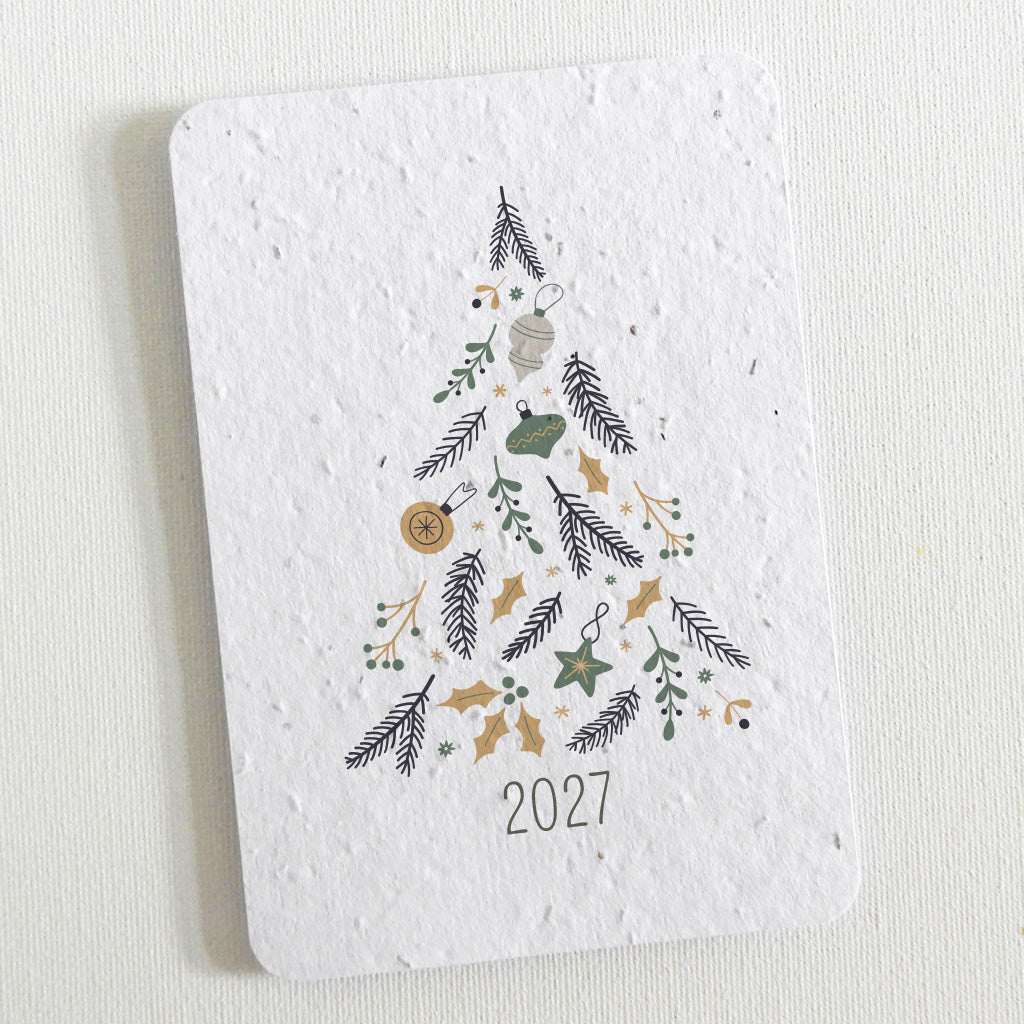 carte à planter meilleurs vœux 2027