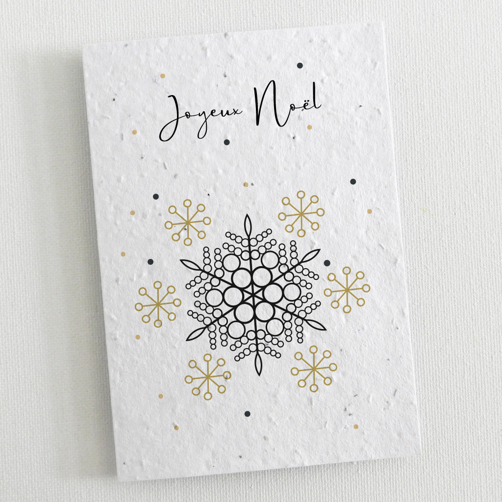 carte à planter noël