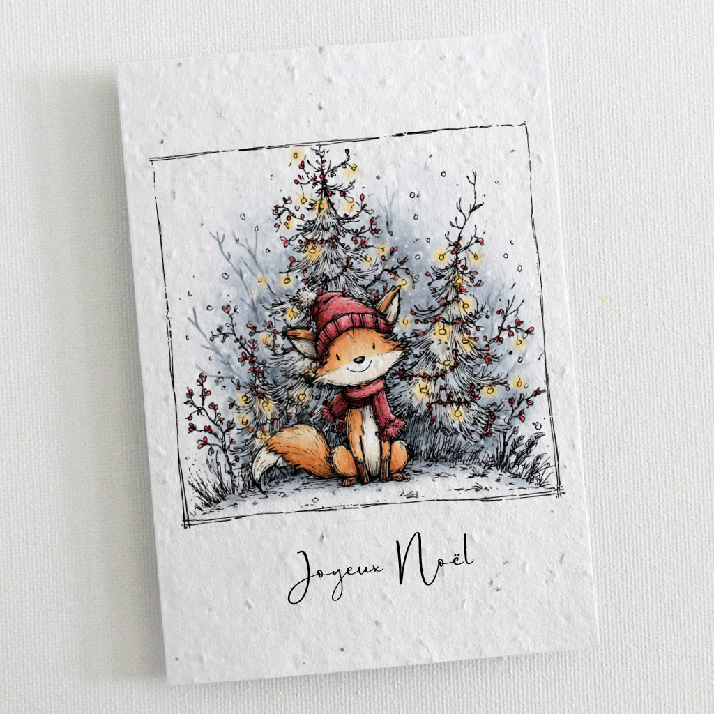carte à planter Noël