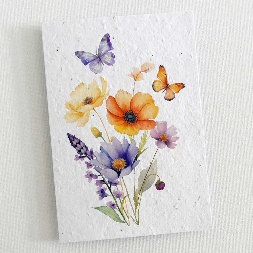 carte à planter sans inscription