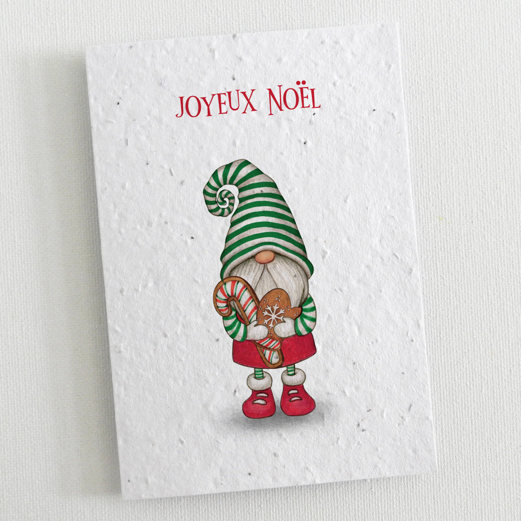 carte de noël écoresponsable