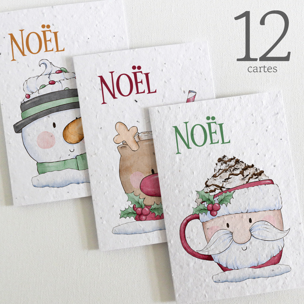 Carte à planter Noël