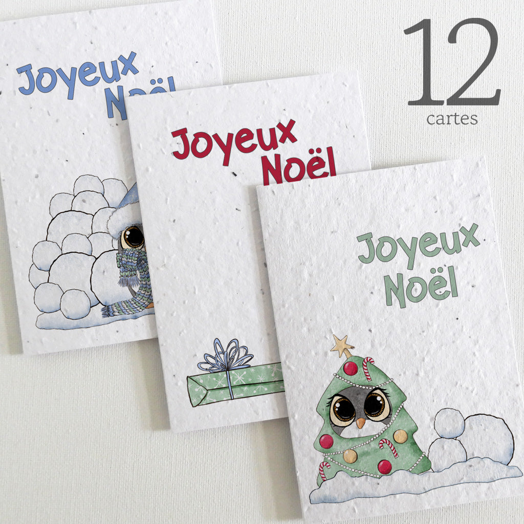 Carte de Noël à planter