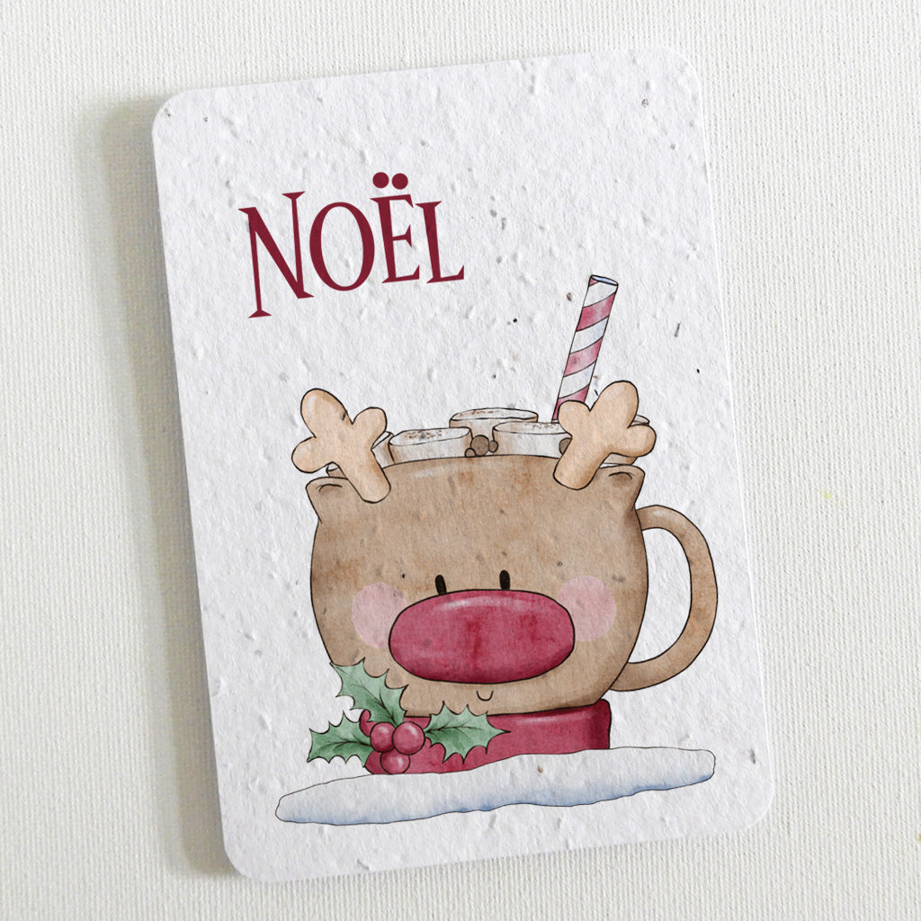 Carte de Noël à planter