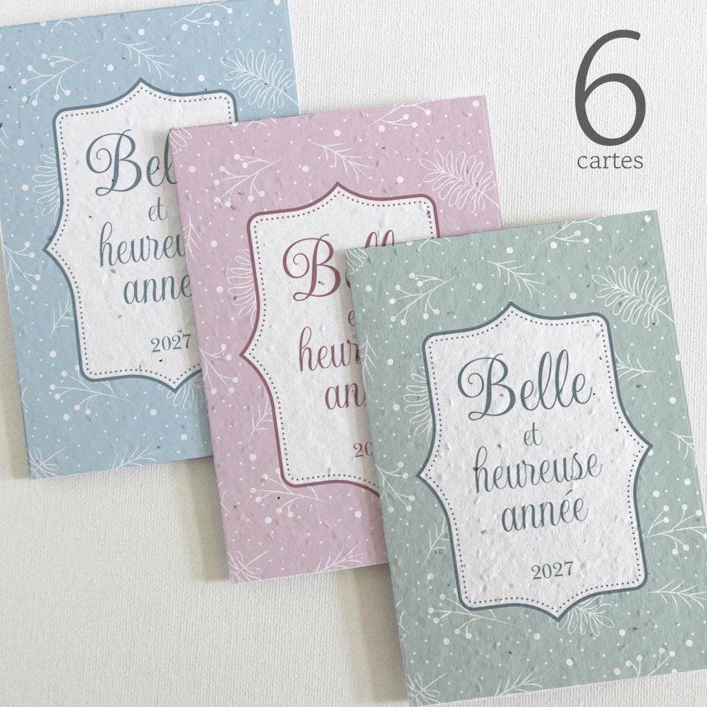 cartes à planter belle année