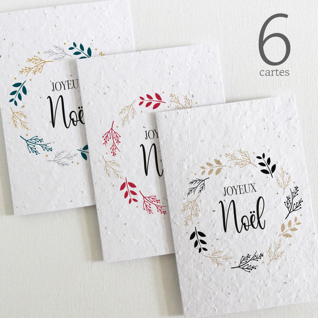 cartes à planter noël 