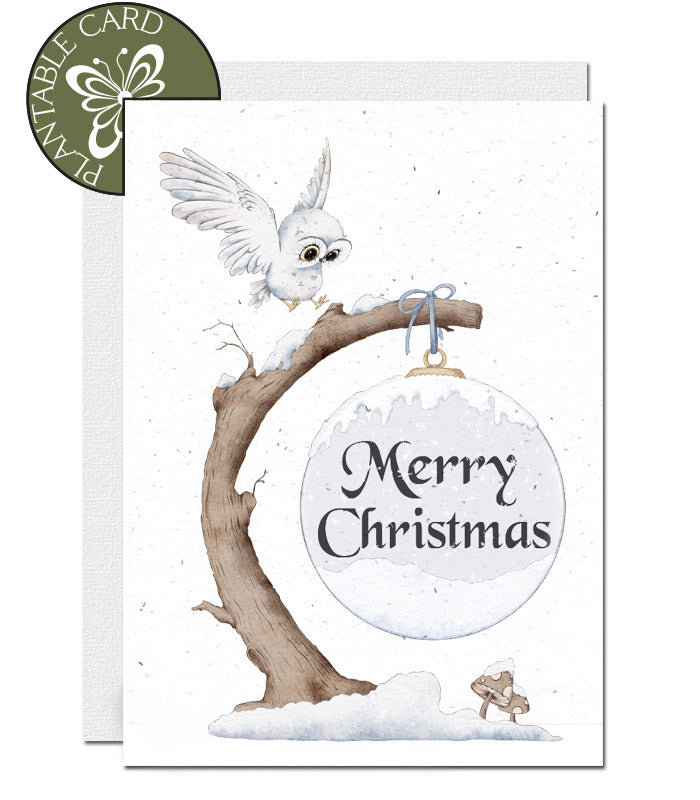 christmas card seed paper