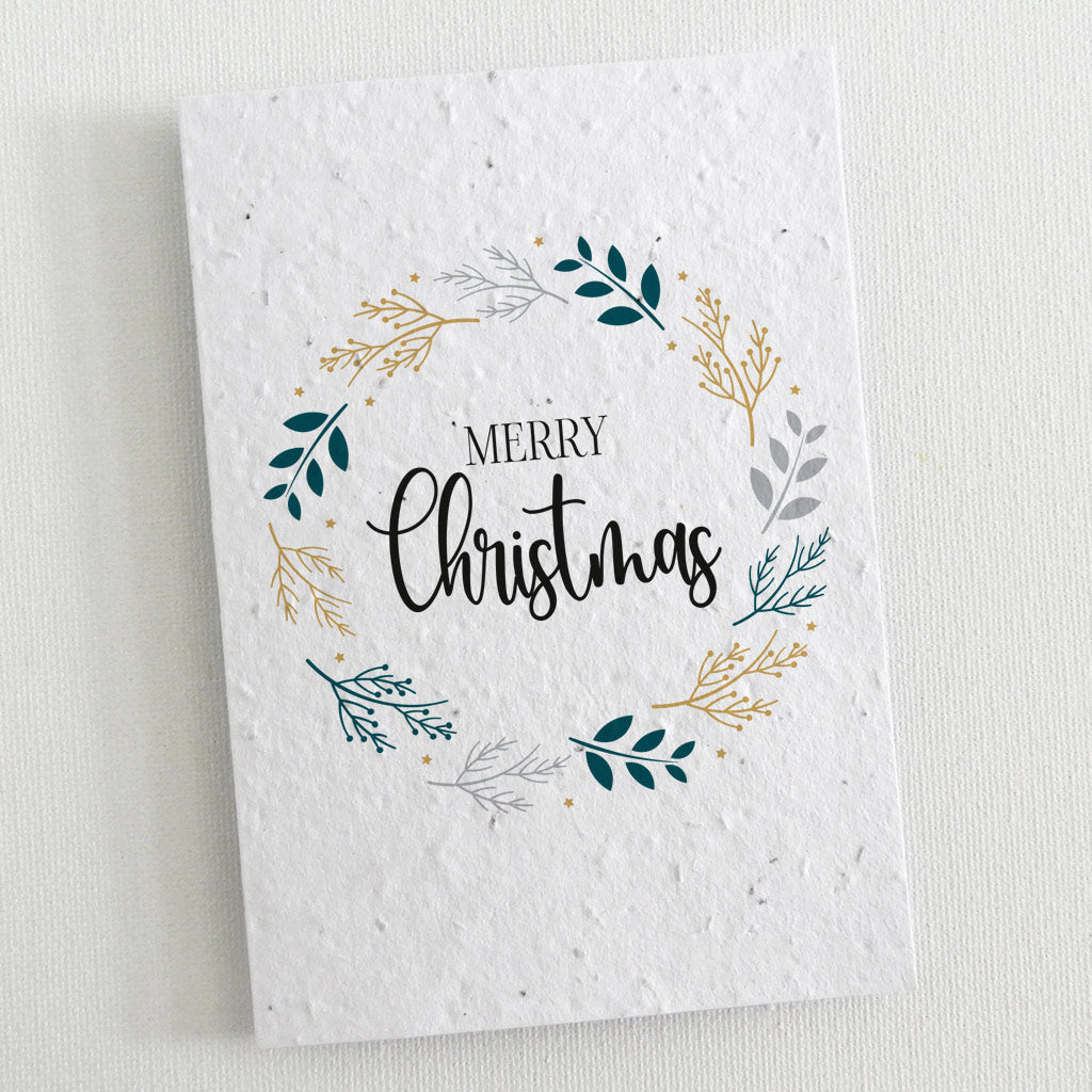 ecofriendly christmas card