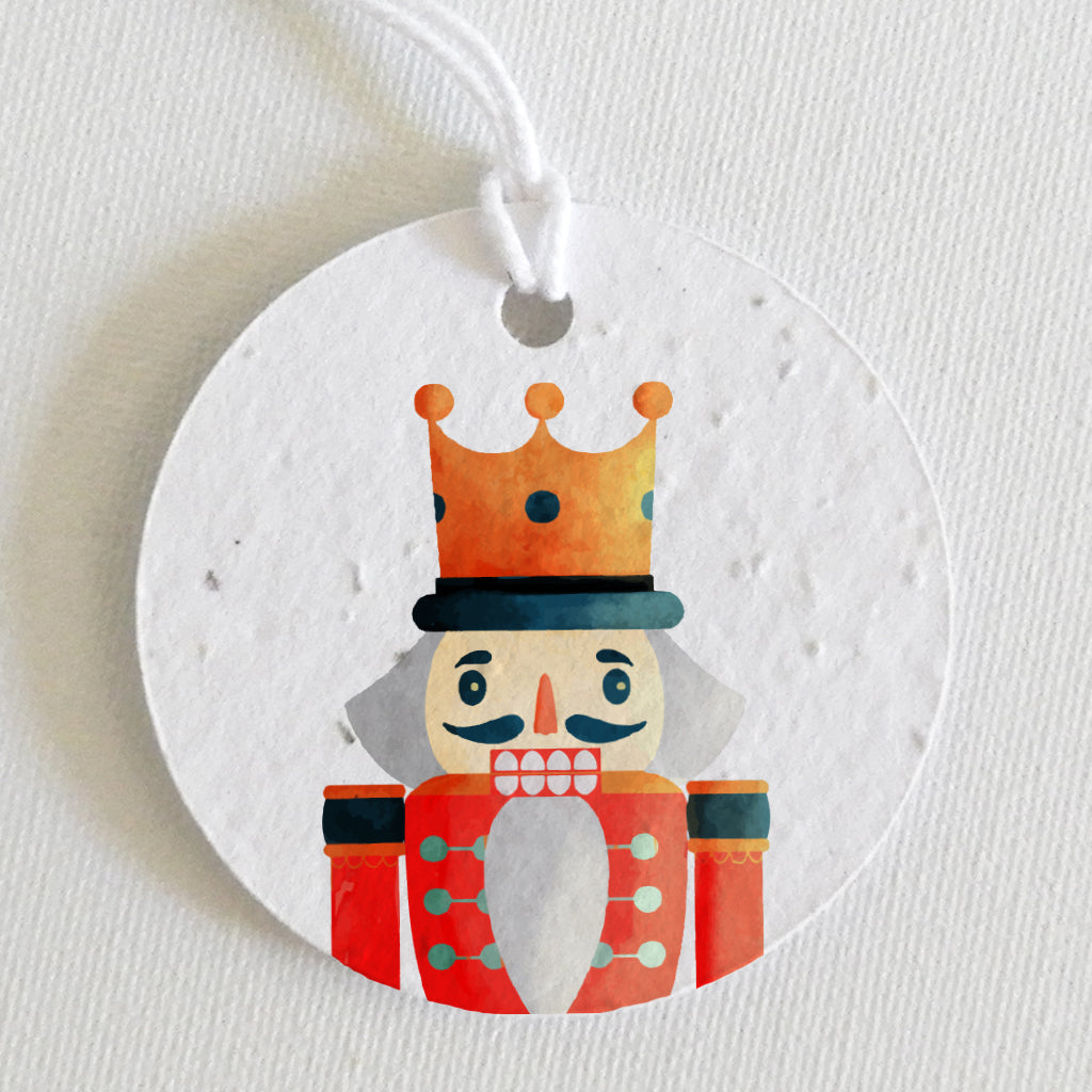 étiquette cadeau de Noël à planter