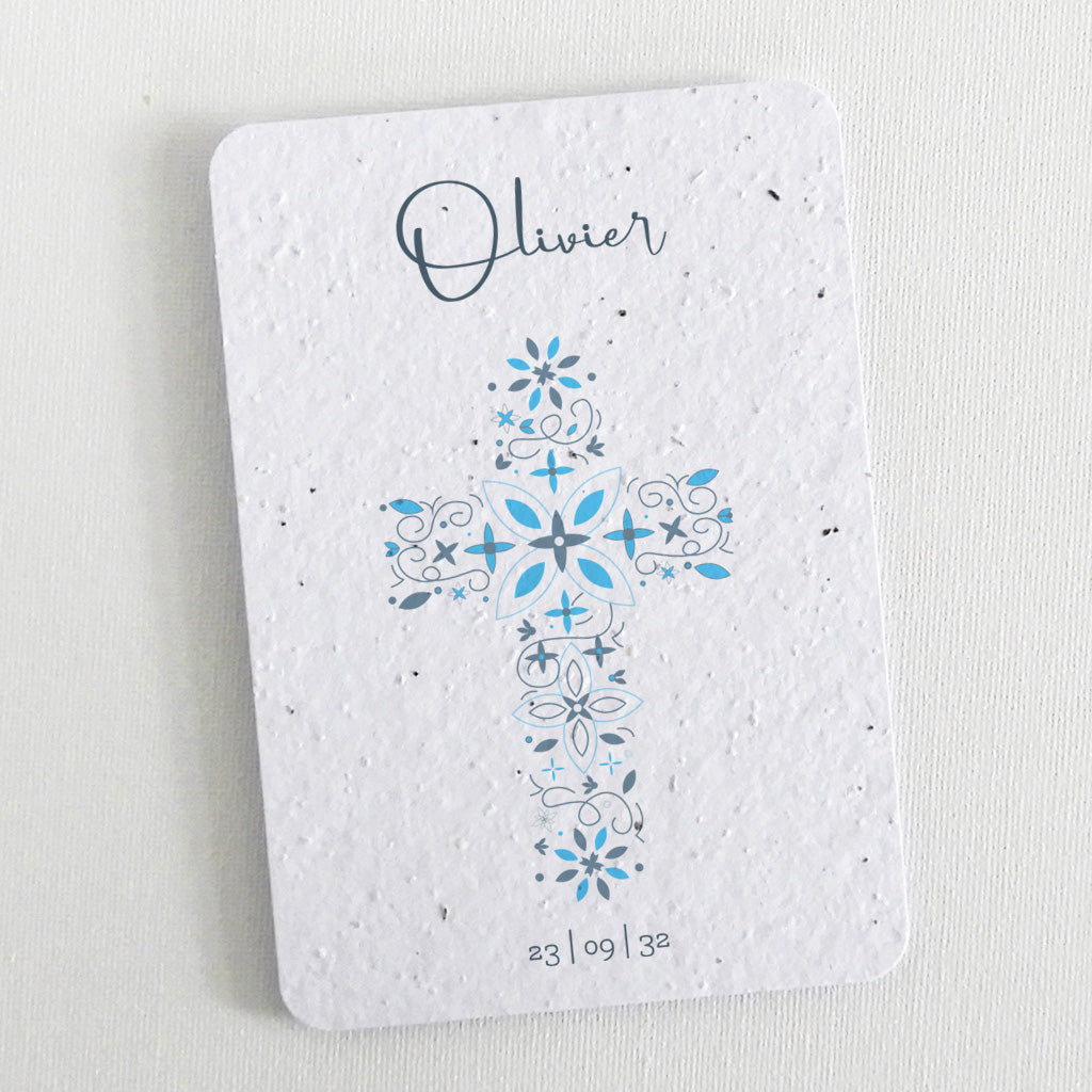 invitation baptême à planter