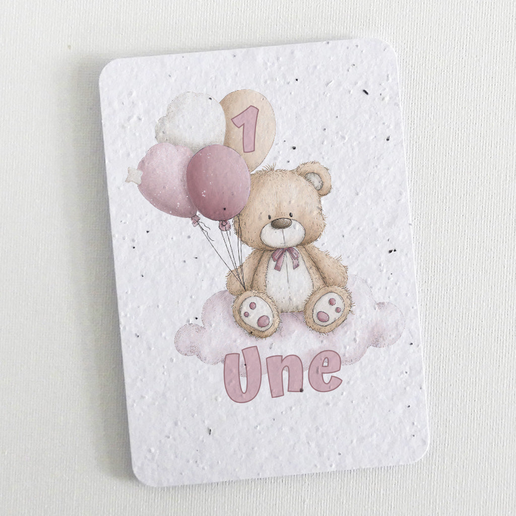 numéro de table baptême nounours