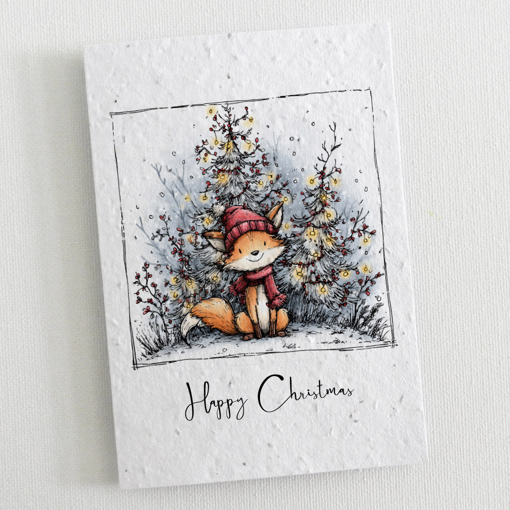 plantable christmas card