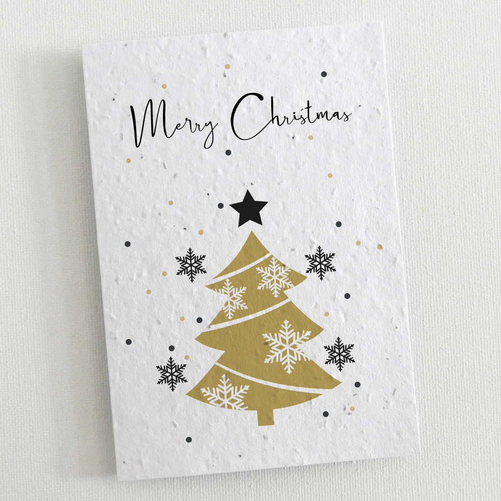 plantable christmas card