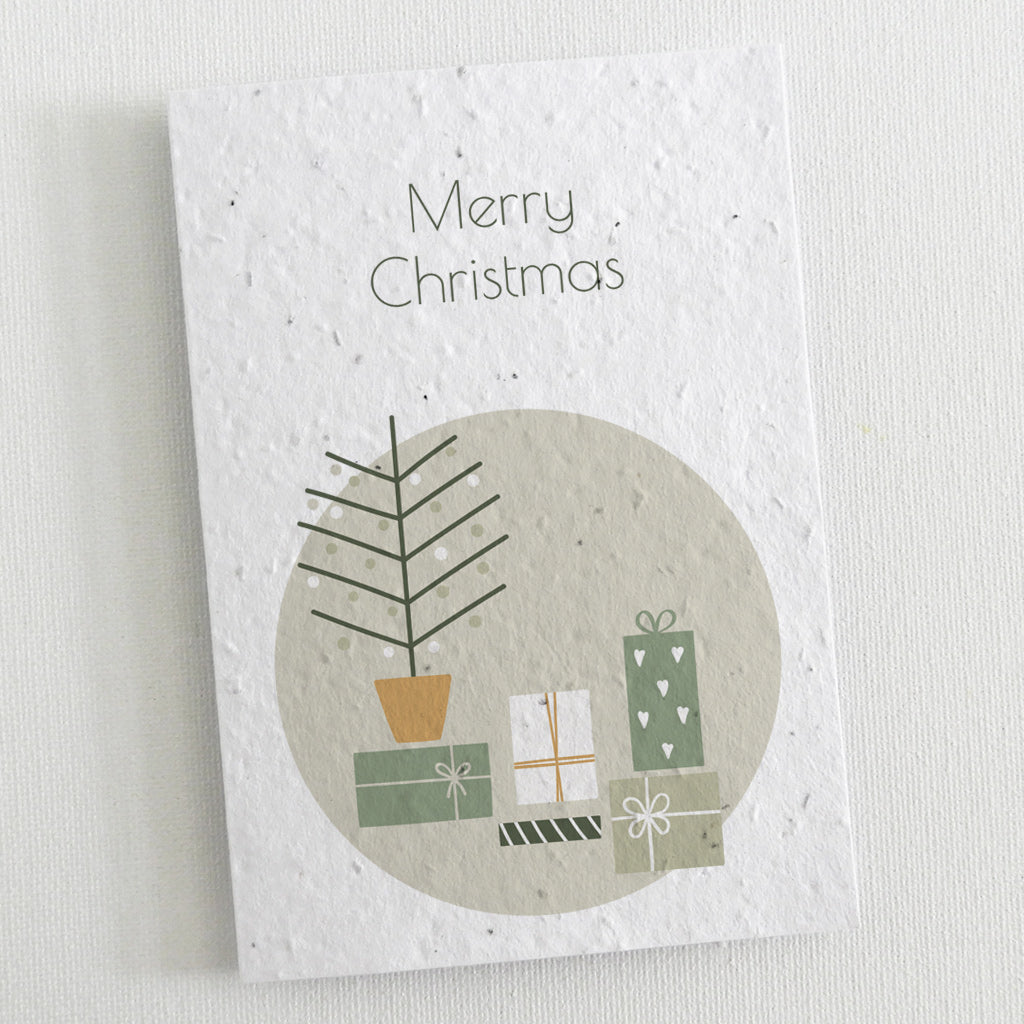 plantable christmas card