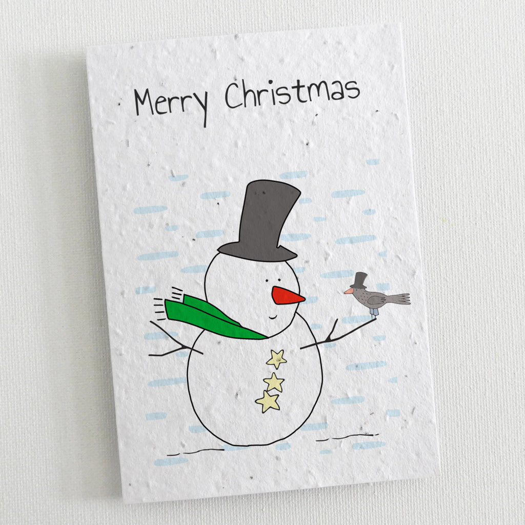 plantable christmas card