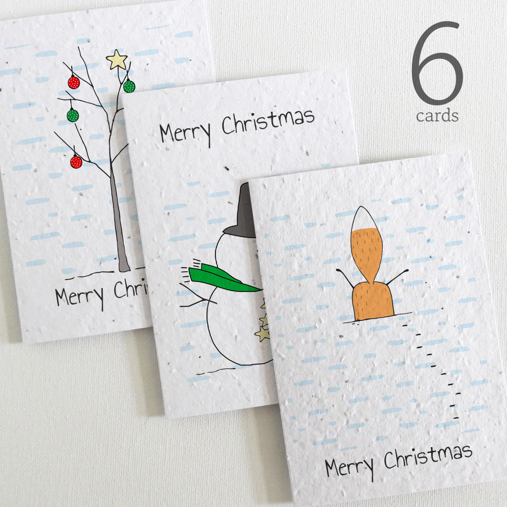 plantable christmas cards