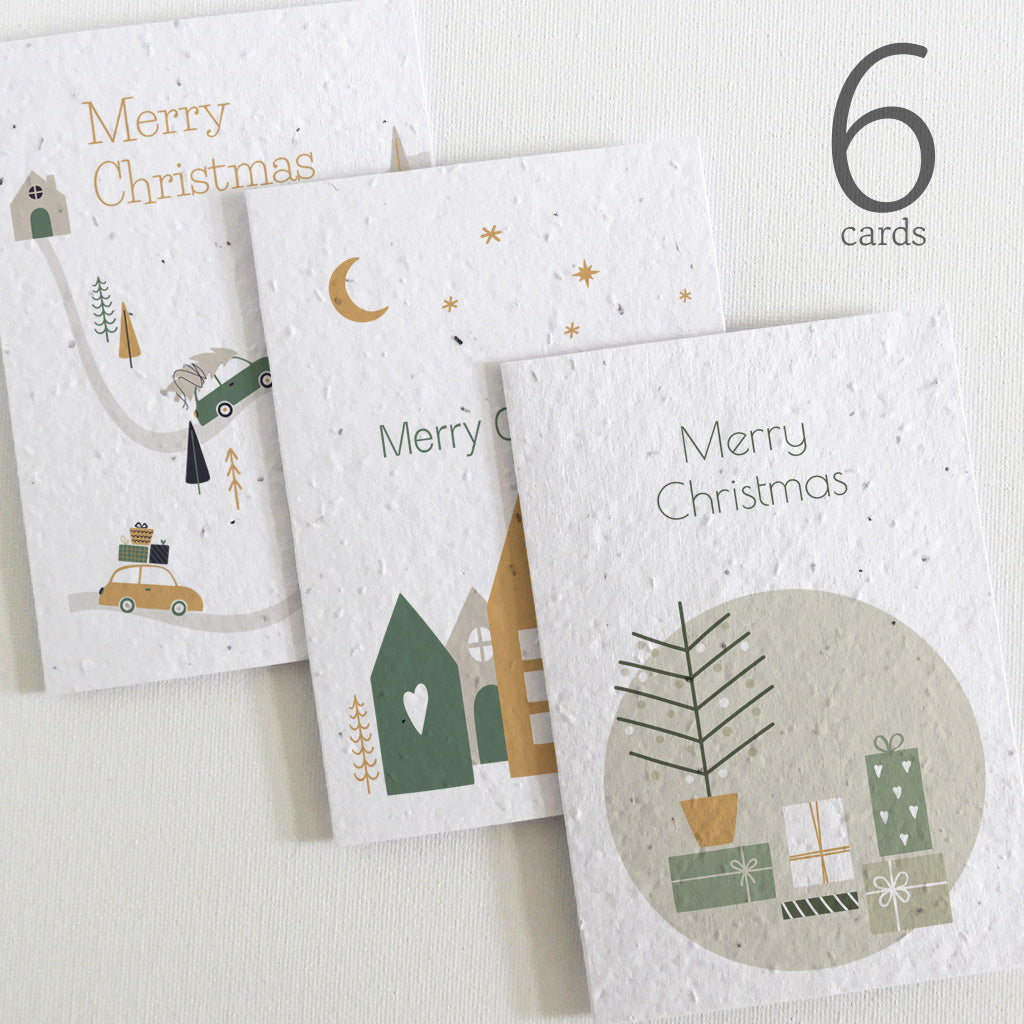 plantable christmas cards