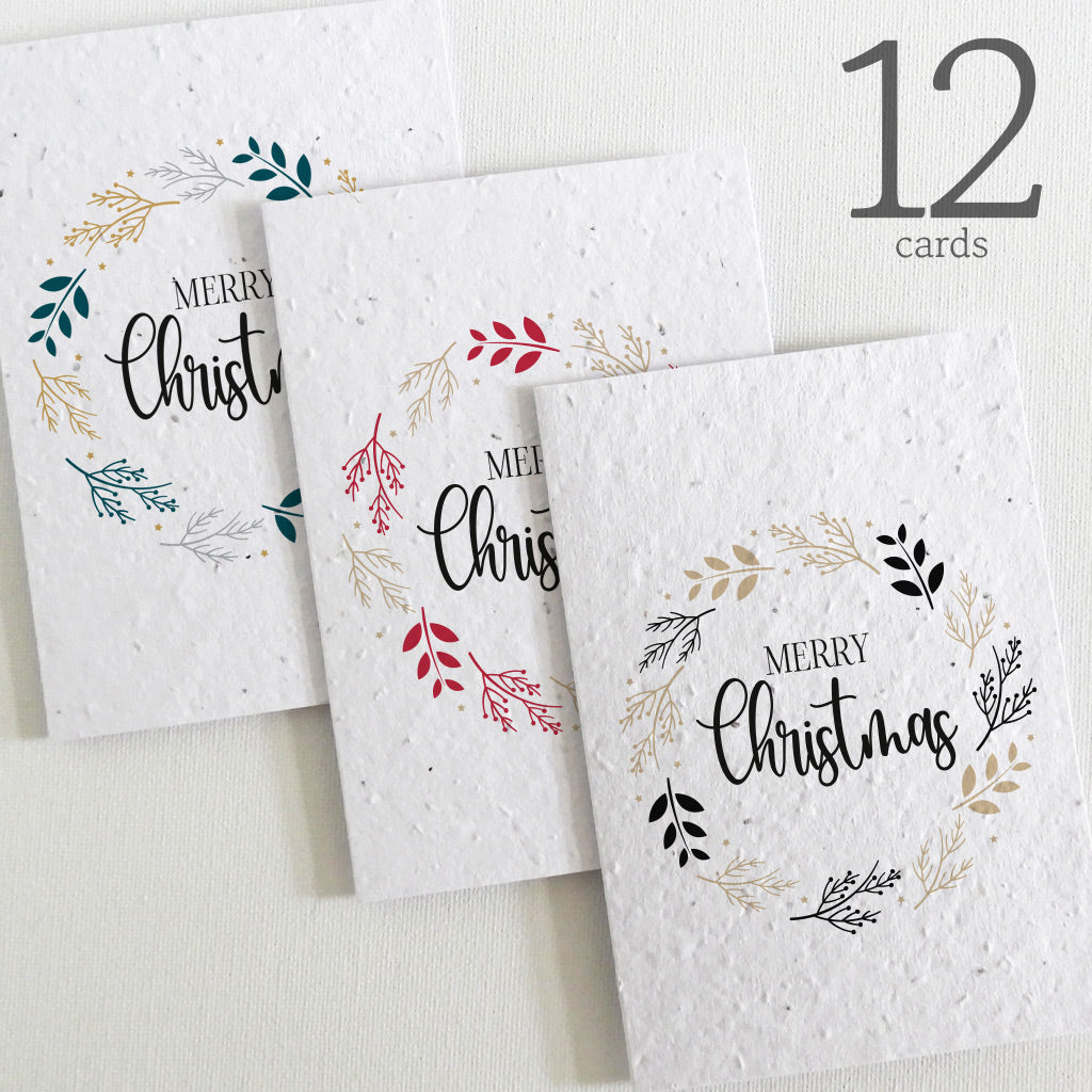 plantable christmas cards