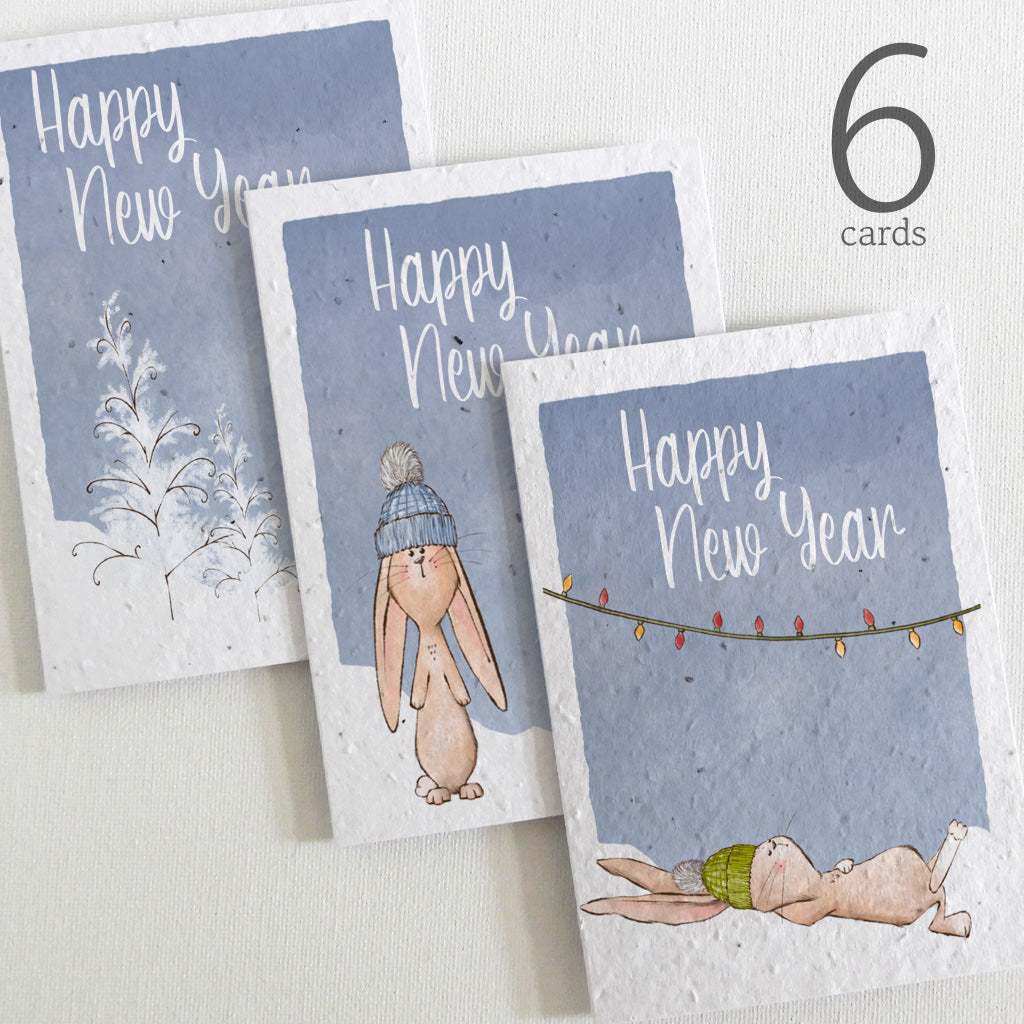 plantable new year cards