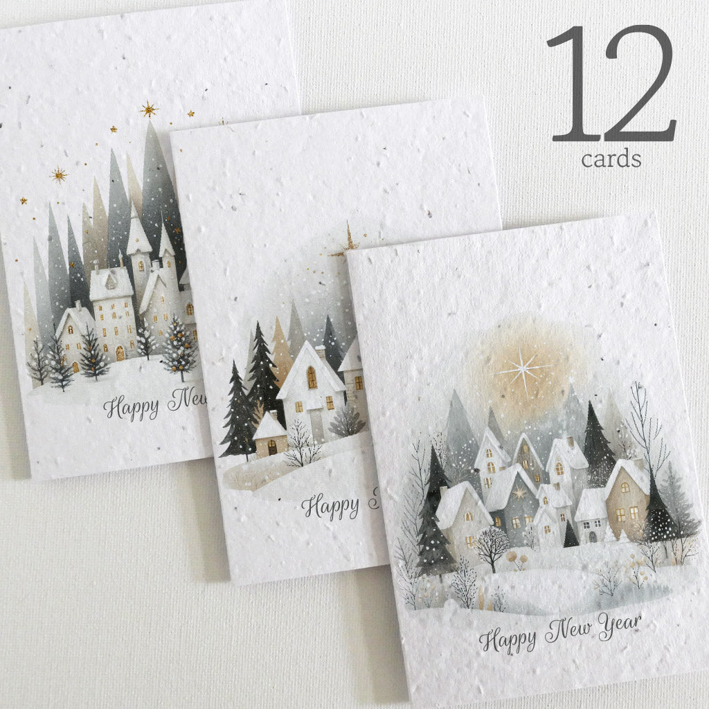 plantable new year cards