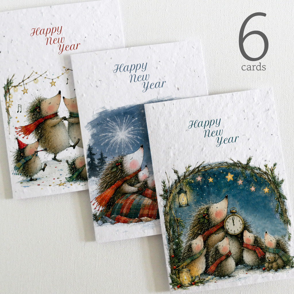 plantable new year cards