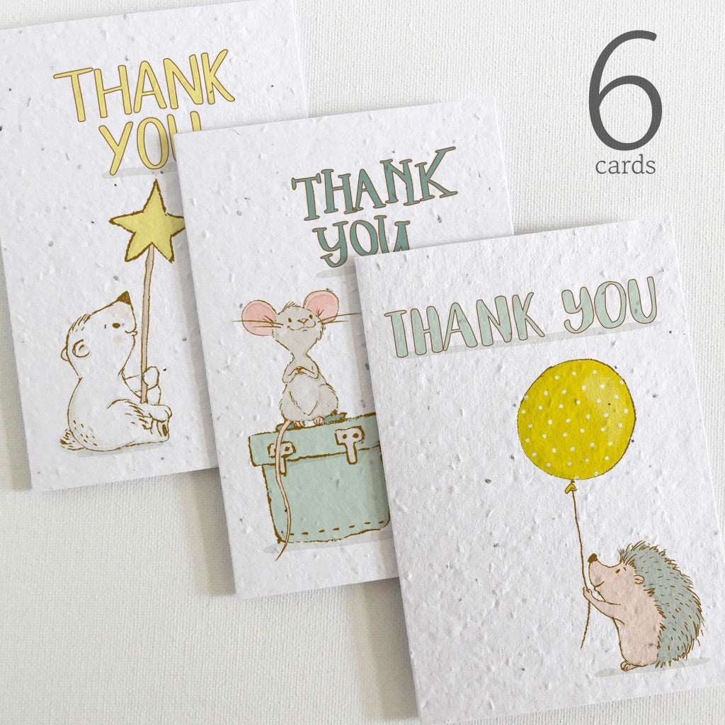 plantable thank you cards