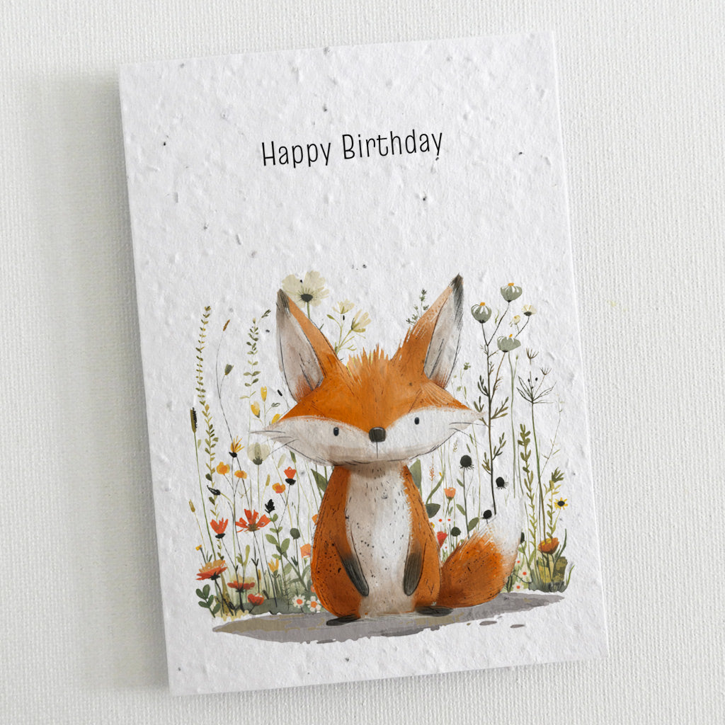 seed paper birthday cards set of 6