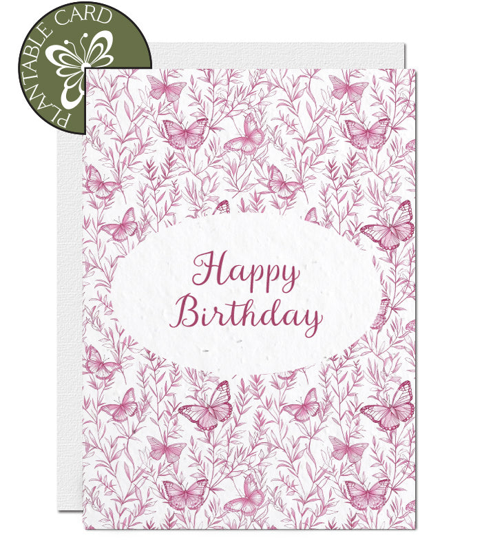 seed paper birthday card