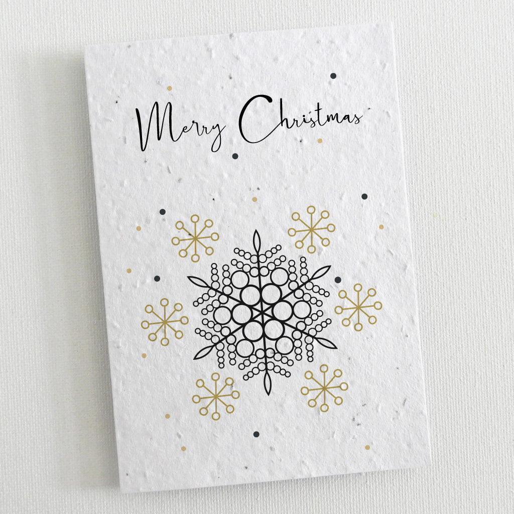 12 Plantable Christmas Cards - Christmas Charm